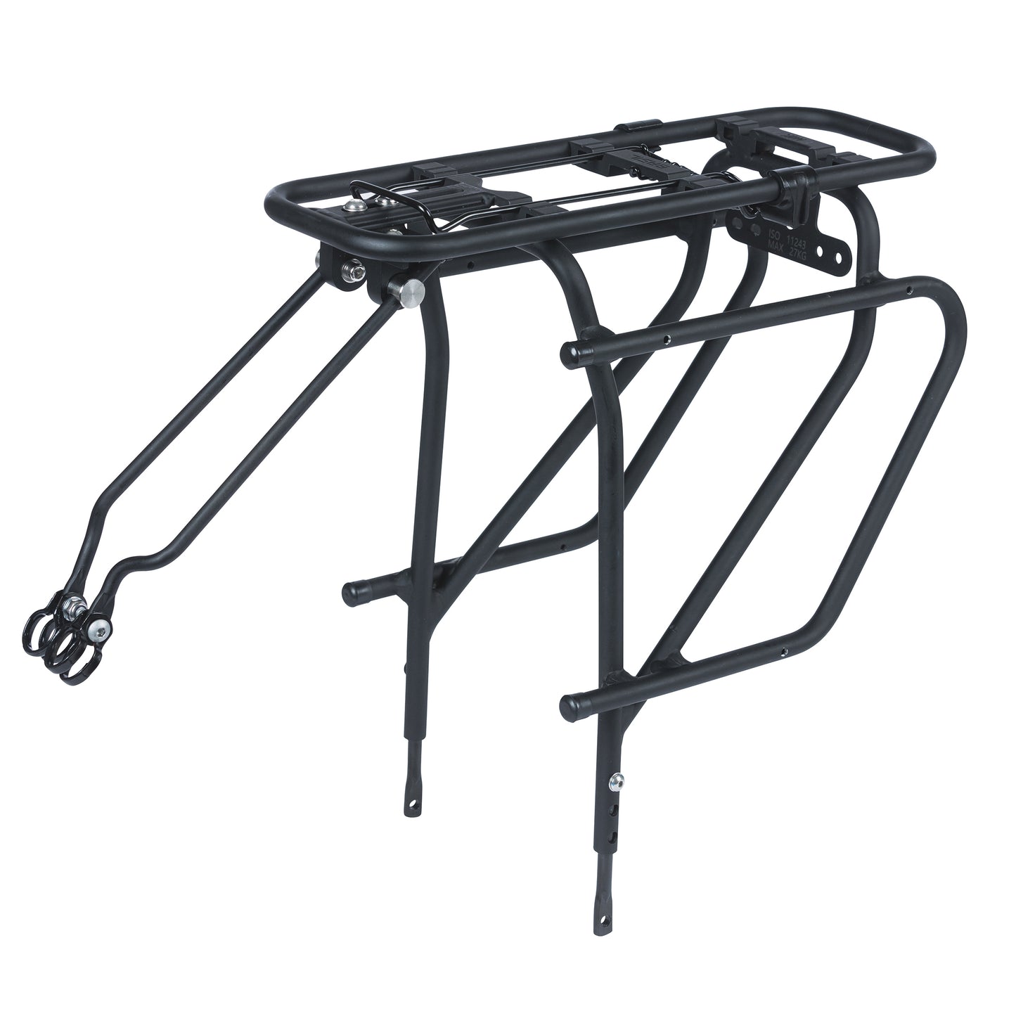 Porte-bagage vélo arrière Basil alu noir 26-28-700C MIK