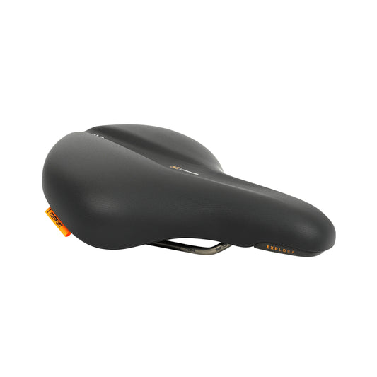 Selle Royal Explora Gel Recreational anatomical channel black 253x218