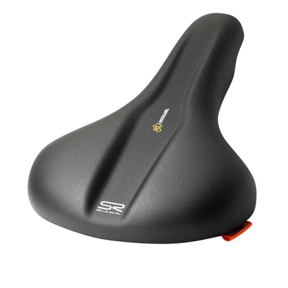 Selle Royal Explora Gel Recreational anatomical channel black 253x218