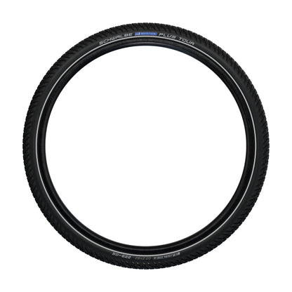 Pneu VTC Cross 700 X 35 Schwalbe Marathon plus Tour Noir TR (37-622) Renfort 5mm flanc Reflex Homologué VAE e50