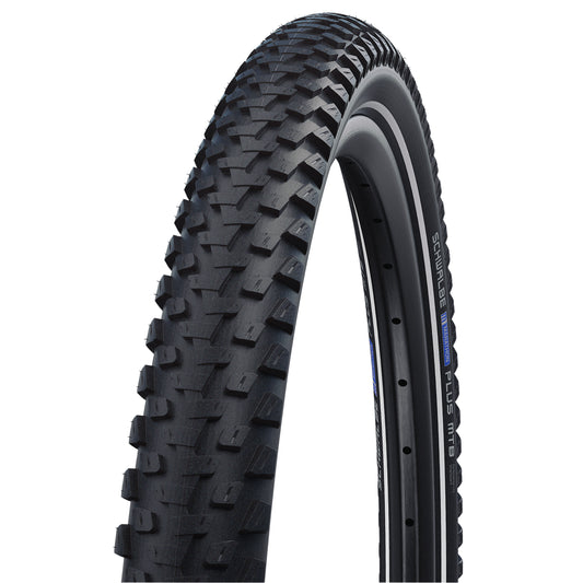 Pneu VTT SUV 29 X 2.35 Schwalbe Marathon plus MTB Crampons Noir TR (60-622) Renfort flanc Reflex Homologué VAE e50