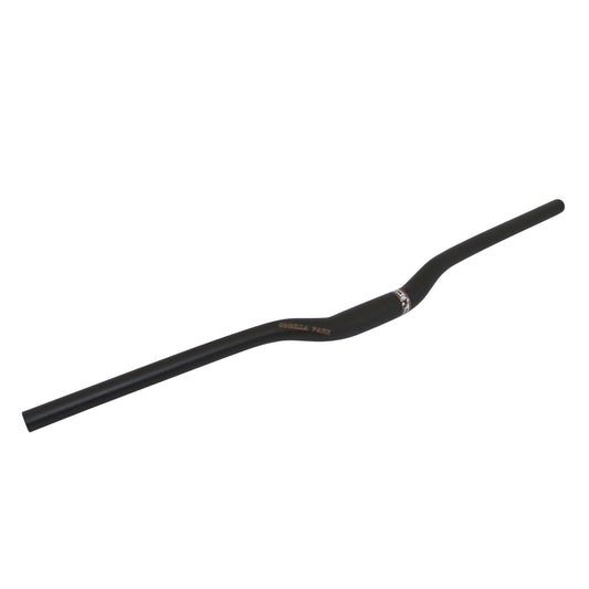 MTB handlebar semi-rise PCP Uno matte black aluminum 31.8mm L780mm height 25mm angle 9°