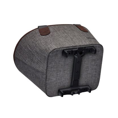 Panier-sac vélo Racktime Agnetha 2.0 gris pour Snapit 2.0