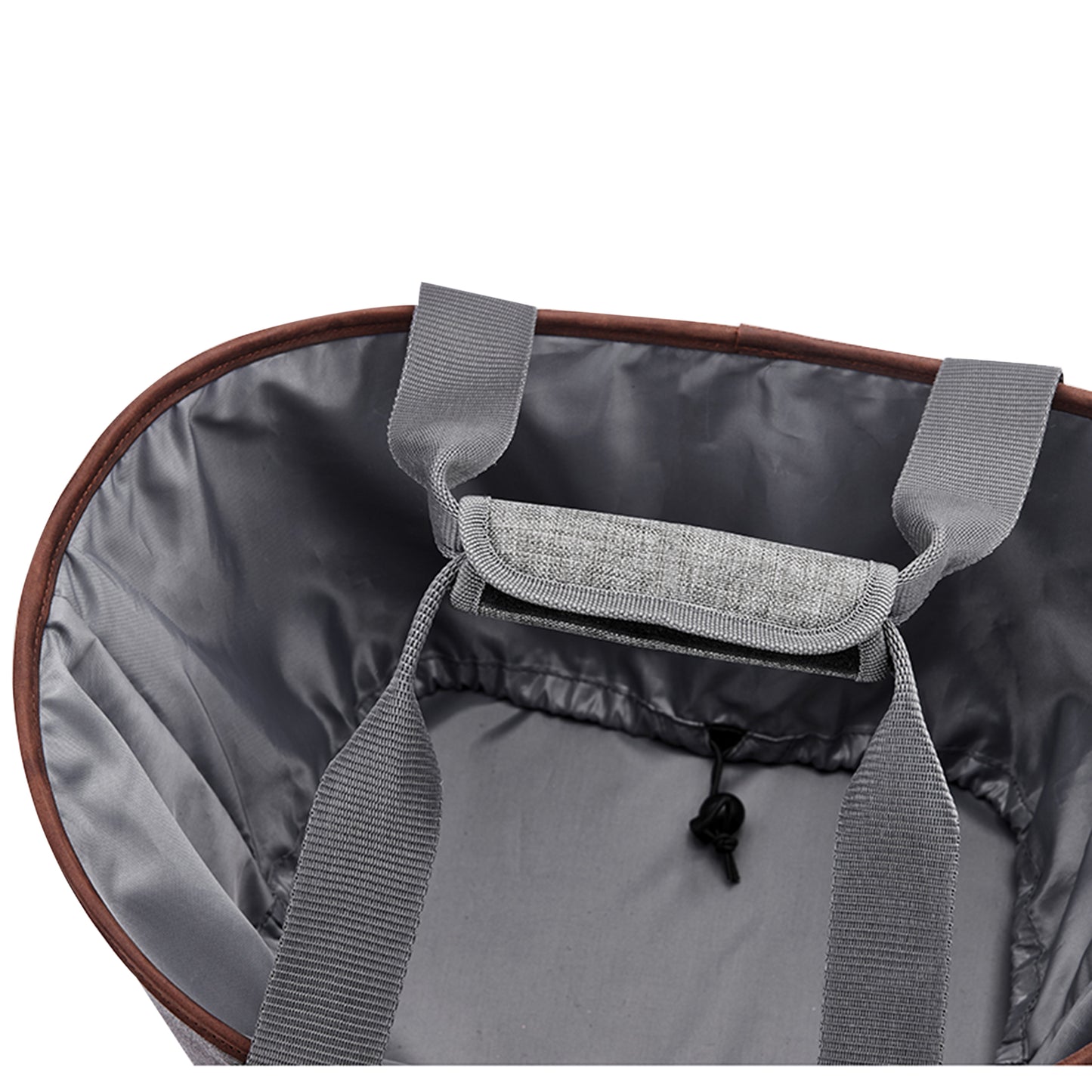 Panier-sac vélo Racktime Agnetha 2.0 gris pour Snapit 2.0