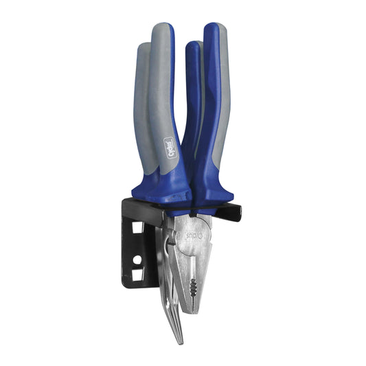 Cyclus plier holder for tool panel
