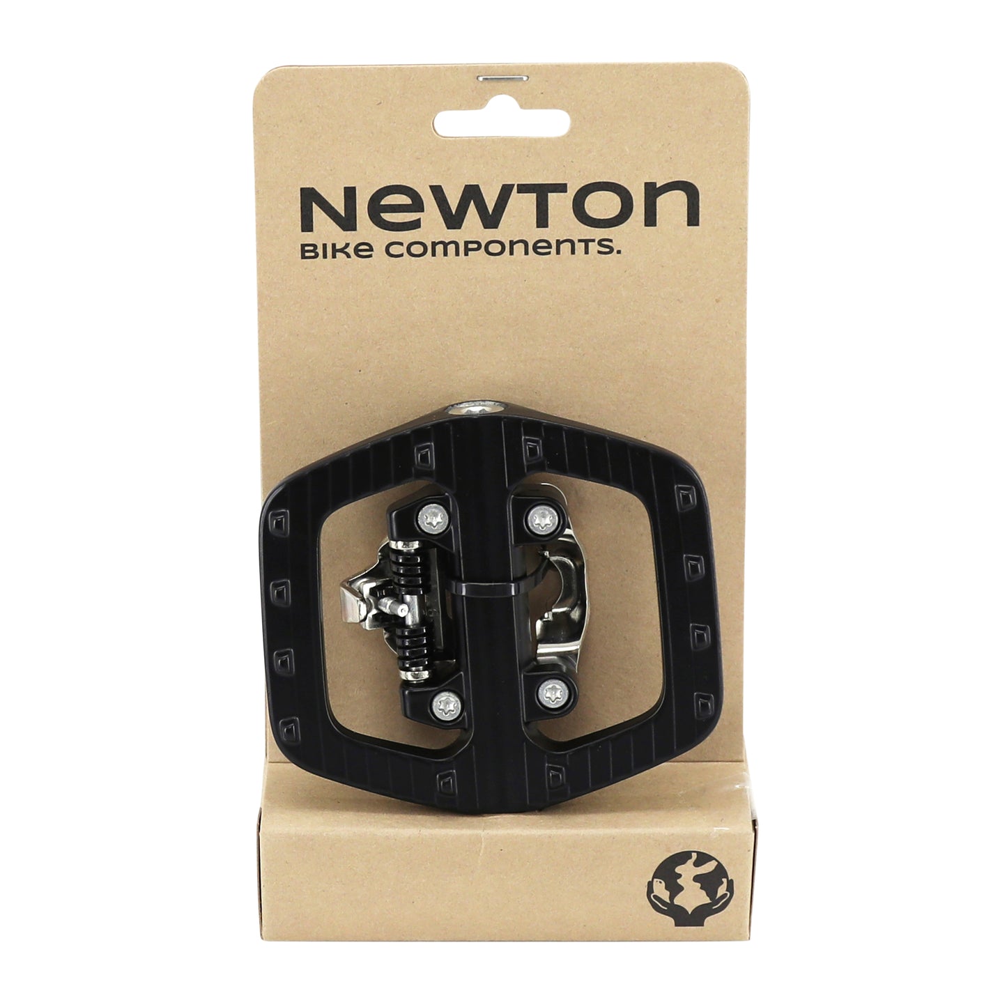 Pédale VTT auto polyvalente Newton R63 SPD + cales