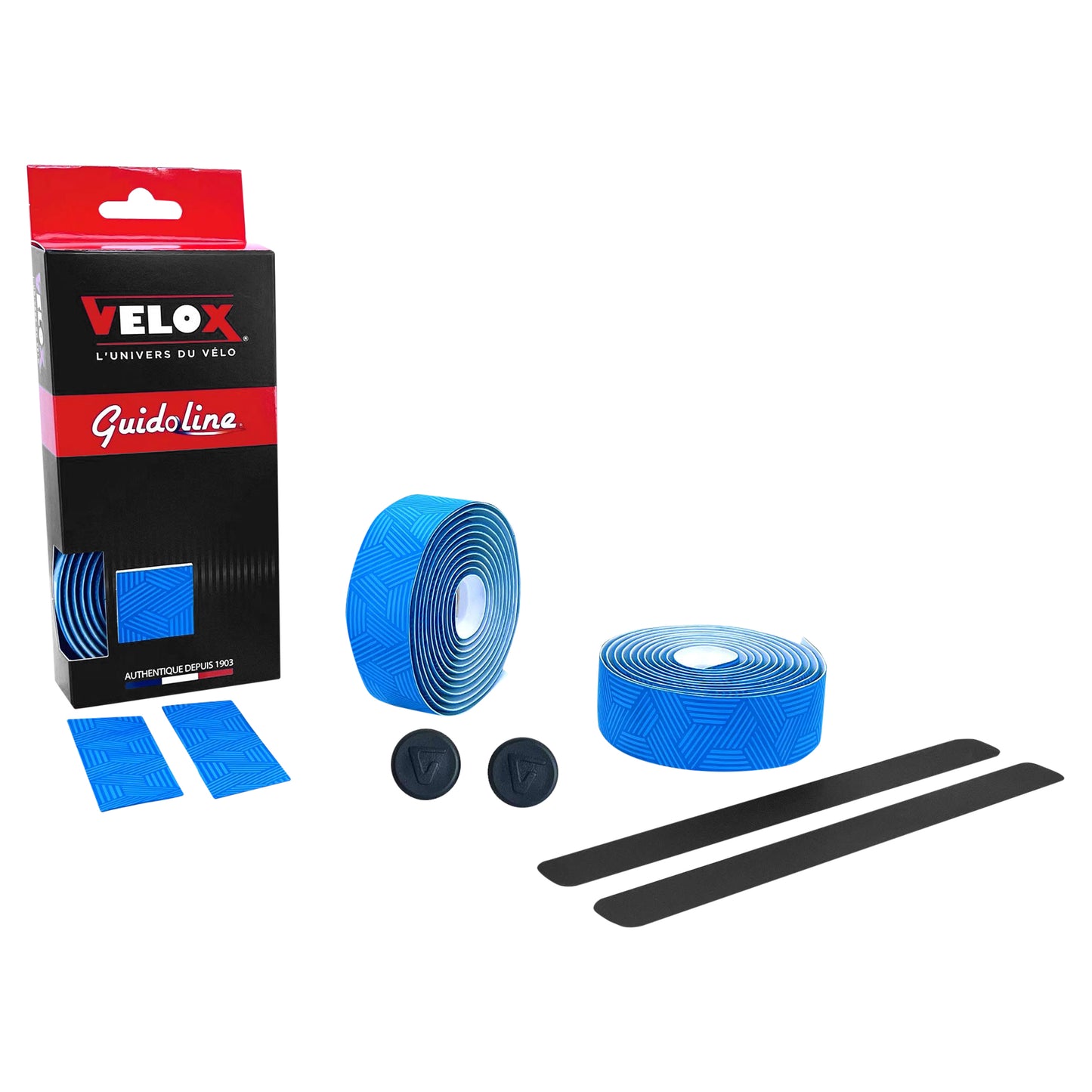 Ruban guidon VELOX Ultragrip 2.5mm bleu