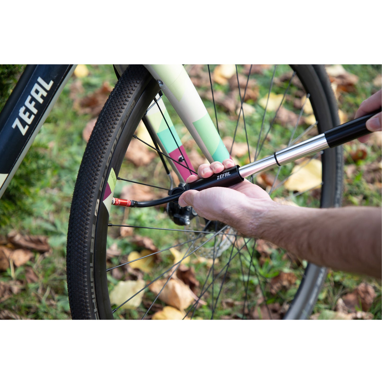 Pompe mini gravel Zefal Gravel Mini alu 5.5 bars