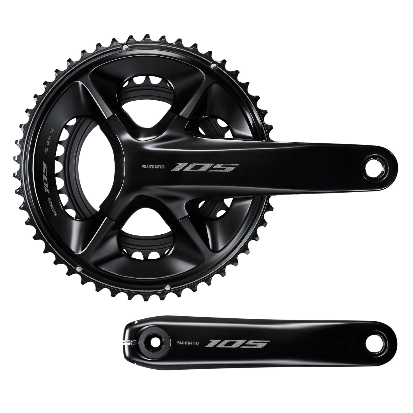 Groupe route Shimano 105 Di2 R7170 disque 12V noir