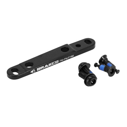 Adaptateur / réhausse frein à disque route flatmount avant Brakco étrier 140mm pour disque 160mm