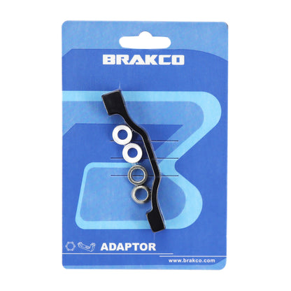Adaptateur / réhausse frein à disque VTT post-mount avant / arrière Brakco étrier 203mm pour disque 220mm