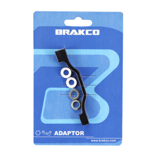 Adaptateur / réhausse frein à disque VTT post-mount avant / arrière Brakco étrier 203mm pour disque 220mm