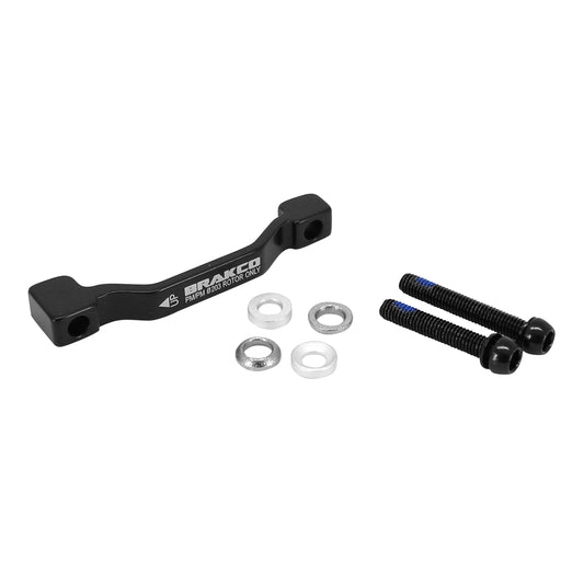 Adaptateur / réhausse frein à disque VTT post-mount avant / arrière Brakco étrier 180mm pour disque 203mm