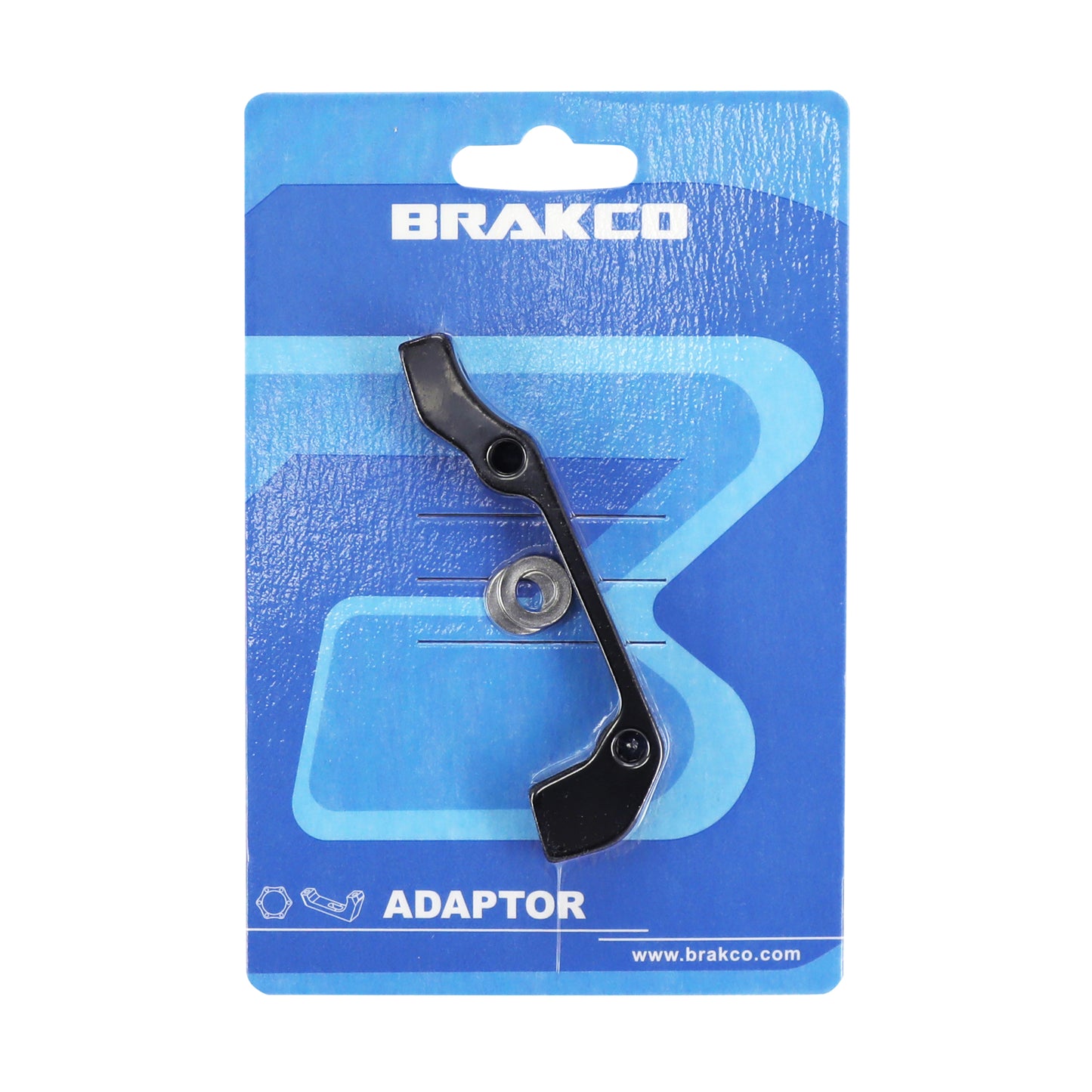 Adaptateur frein à disque VTT arrière Brakco disque 160mm étrier post-mount sur cadre international