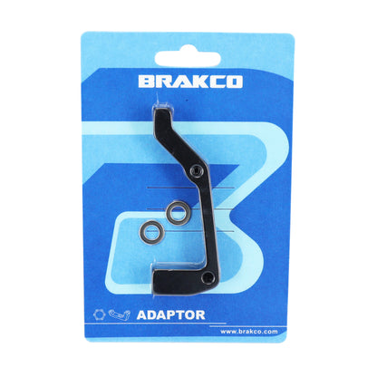 Adaptateur frein à disque VTT arrière Brakco disque 180mm étrier post-mount sur cadre international