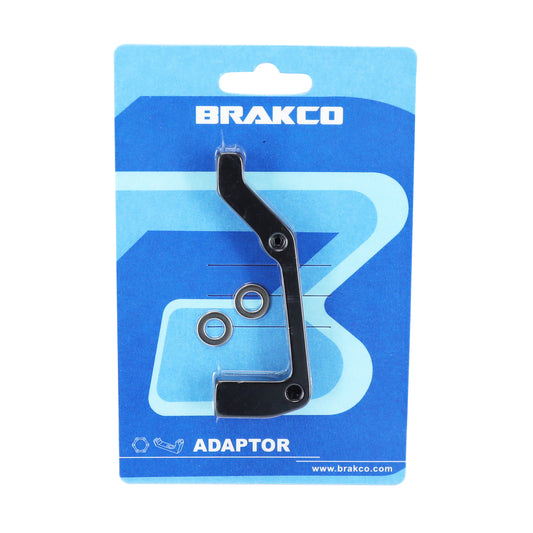 Adaptateur frein à disque VTT arrière Brakco disque 180mm étrier post-mount sur cadre international