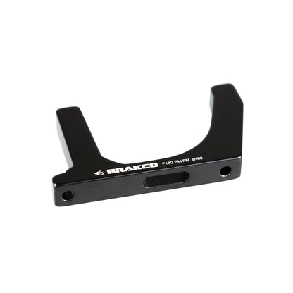 Adaptateur frein à disque route avant Brakco disque 180mm étrier post-mount sur fourche flatmount
