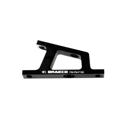 Adaptateur / réhausse frein à disque route flatmount avant Brakco étrier 140mm pour disque 180mm