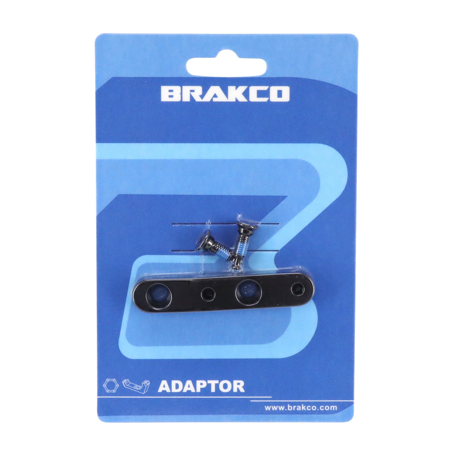 Brakco Rear Flat Mount Road Disc Brake Adapter / Spacer 140mm Caliper to 180mm Rotor