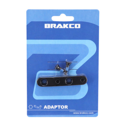 Brakco Rear Flat Mount Road Disc Brake Adapter / Spacer 140mm Caliper to 180mm Rotor