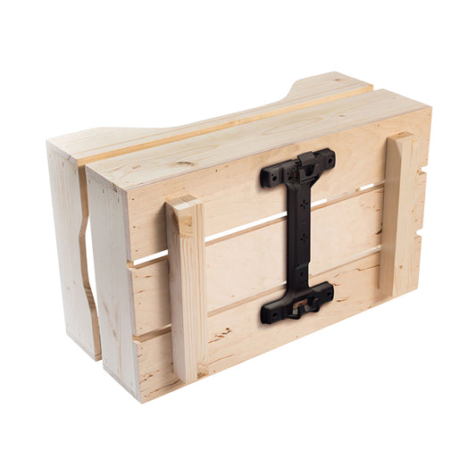 Racktime Woodpacker 2.0 Wooden Rear Crate for Snapit