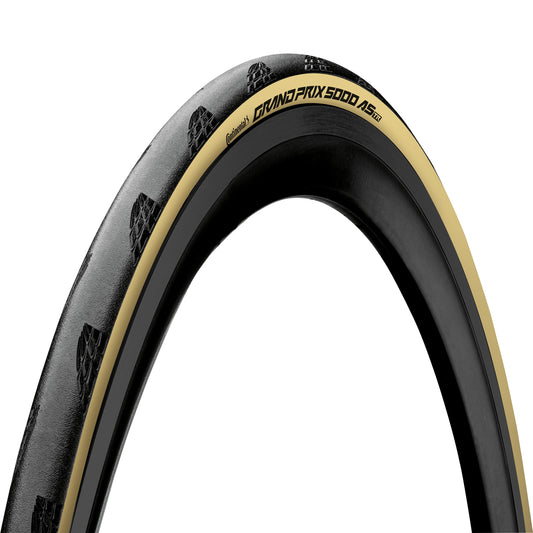 Pneu Route 700 X 28 Continental Grand Prix 5000 All Season Tubeless Ready Noir flanc Crème TS (28-622) -GP5000-