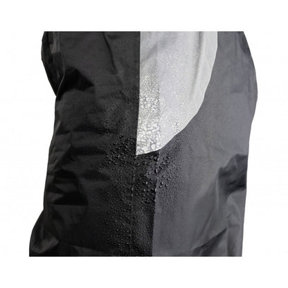 Pantalon de pluie waterproof noir avec réflecteur (homologué ce)