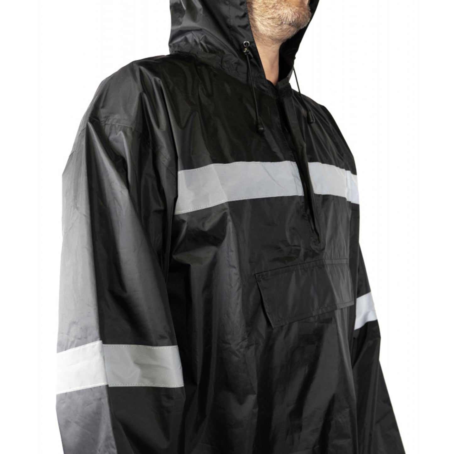 Poncho pluie vélo adulte PCP noir