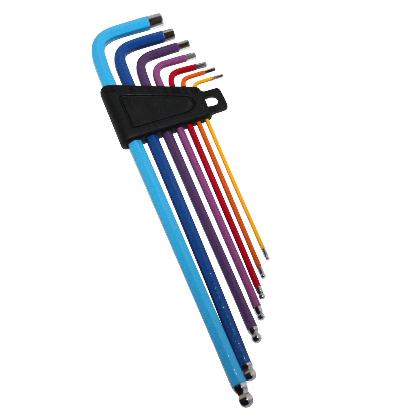 Jeu clés Allen PCP tête sphérique 1.5 à 6 mm