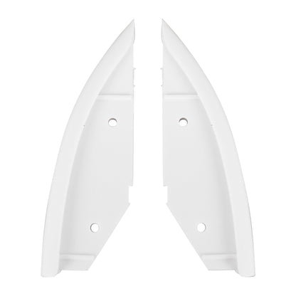 Protection angle arrière PCP pour Xiaomi M365-1S-Pro-Pro 2 blanc