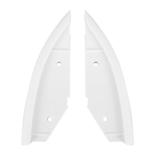 Protection angle arrière PCP pour Xiaomi M365-1S-Pro-Pro 2 blanc