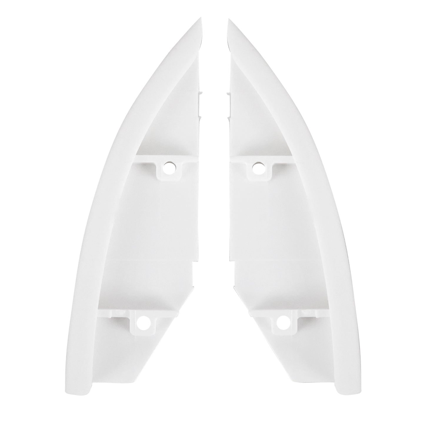 Protection angle arrière PCP pour Xiaomi M365-1S-Pro-Pro 2 blanc