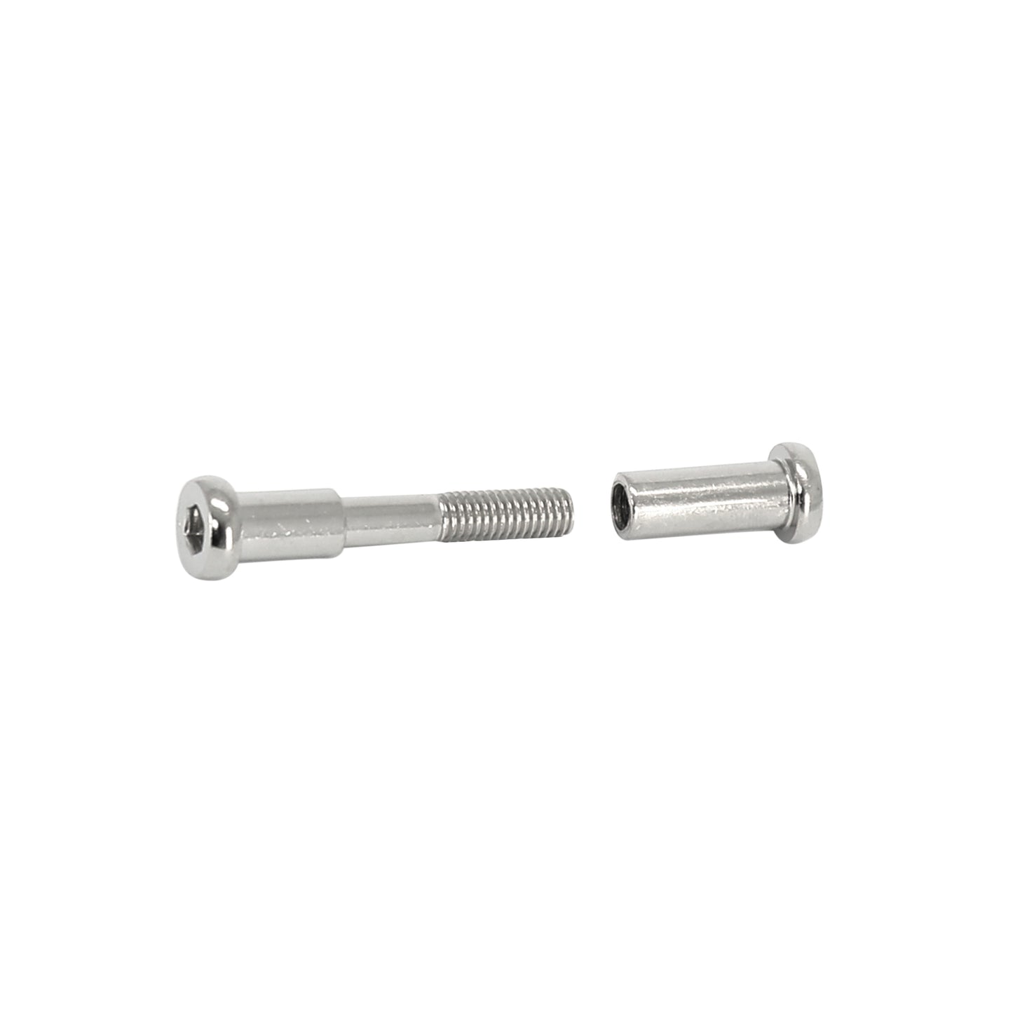 Folding shaft pin axle for Xiaomi Mijia M365 scooter chrome (sold individually) PCP