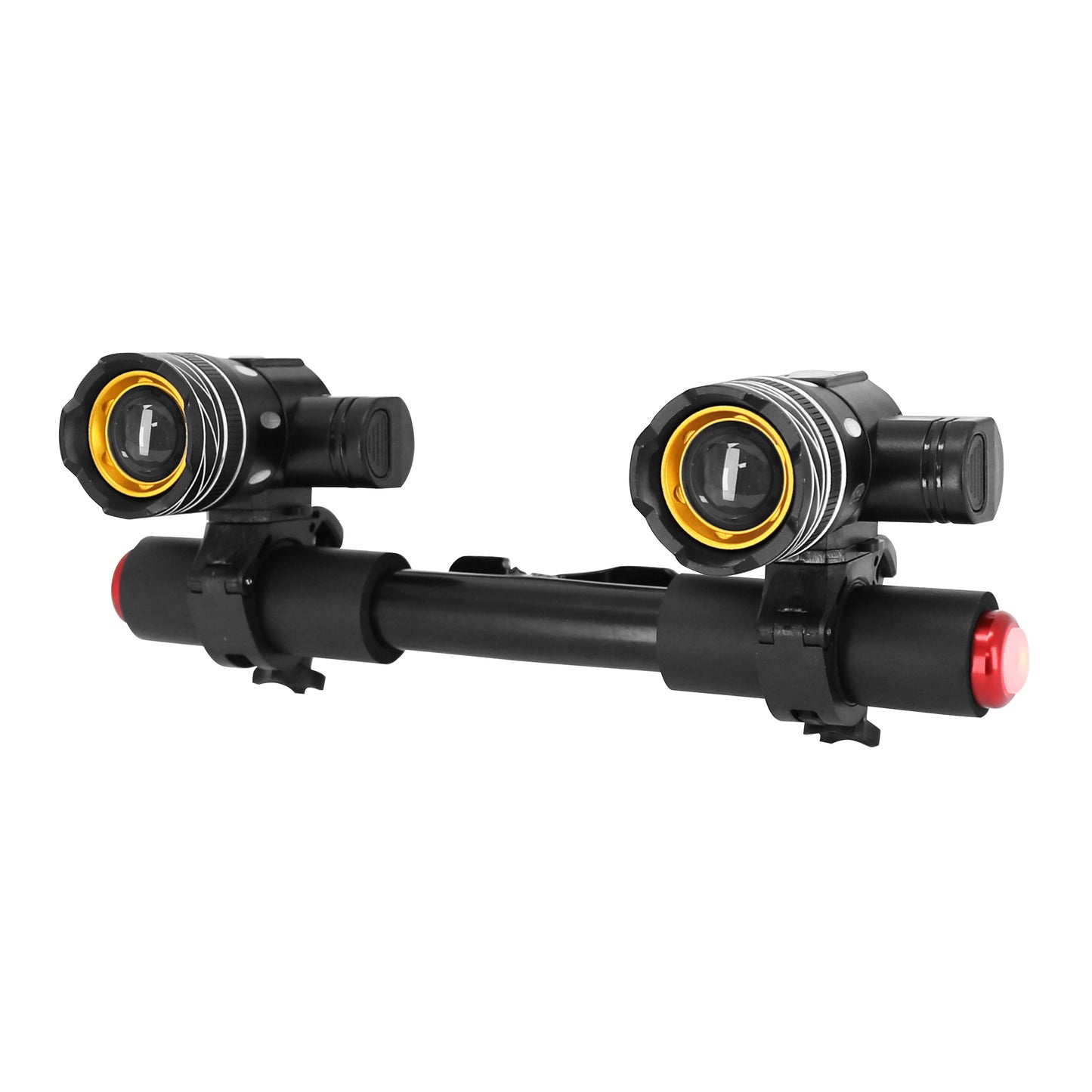 Eclairage-phare à led pour trottinette xiaomi rechargeable usb et réglable PCP