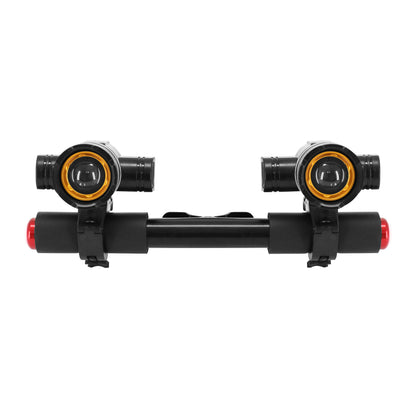 Eclairage-phare à led pour trottinette xiaomi rechargeable usb et réglable PCP