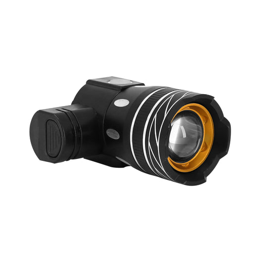 Eclairage-phare à led pour trottinette xiaomi rechargeable usb et réglable avec fixation PCP