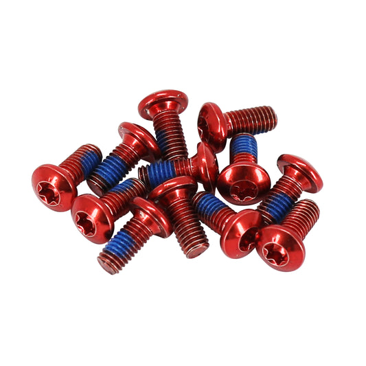 Brake disc screw scooter PCP diam 4.6 red