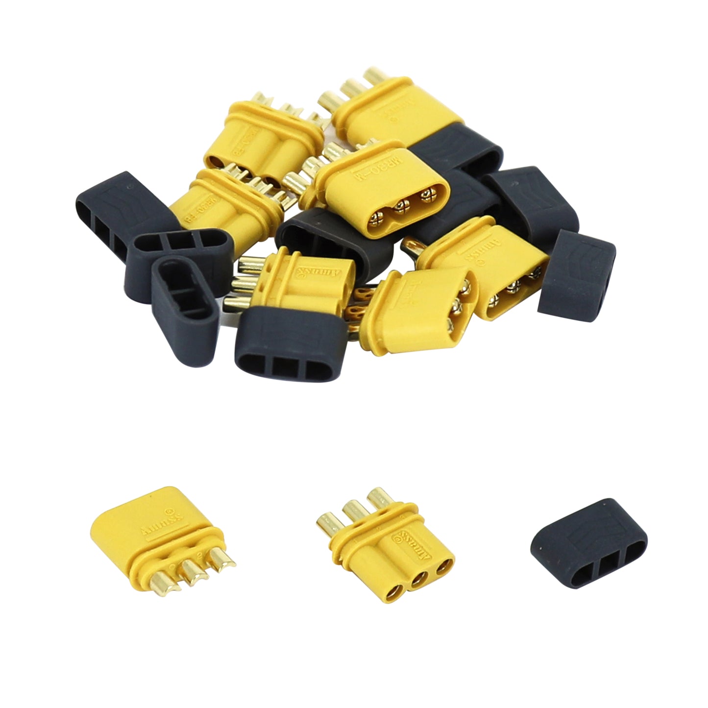 Connecteur mr60 trottinette 5 mâles et 5 femelles PCP