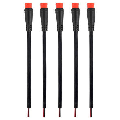 Connecteur etanche trottinette 2 broches mâle (vendu par 5) PCP