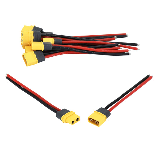 Connecteur xt60 trottinette 5 mâles et 5 femelles l 100 mm PCP