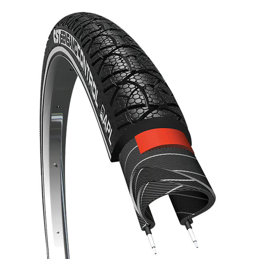 Pneu VTC - VAE Urbain 700 X 40 (29 x 1,60) CST Sensamo Control Noir TR (42-622) Renfort flanc Reflex Protection Maximale