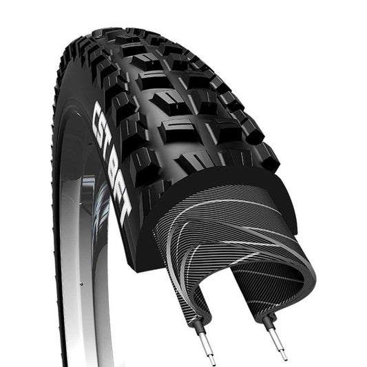 29 X 3.00 CST BFT Black TR (76-622) Mountain Bike Tire - Dual Compound