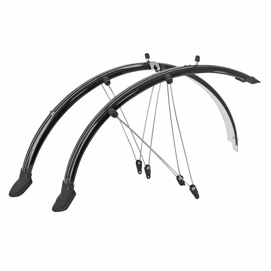 Mudguard 28" PCP Trekking stays black 45 mm unbreakable