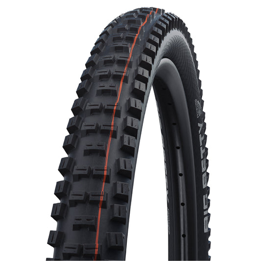 Pneu VTT Gravity - VAE 29 X 2.60 Schwalbe Big Betty Addix Super Trail Enduro Noir TLE Tubeless Ready TS (65-622) Homologué VAE e50