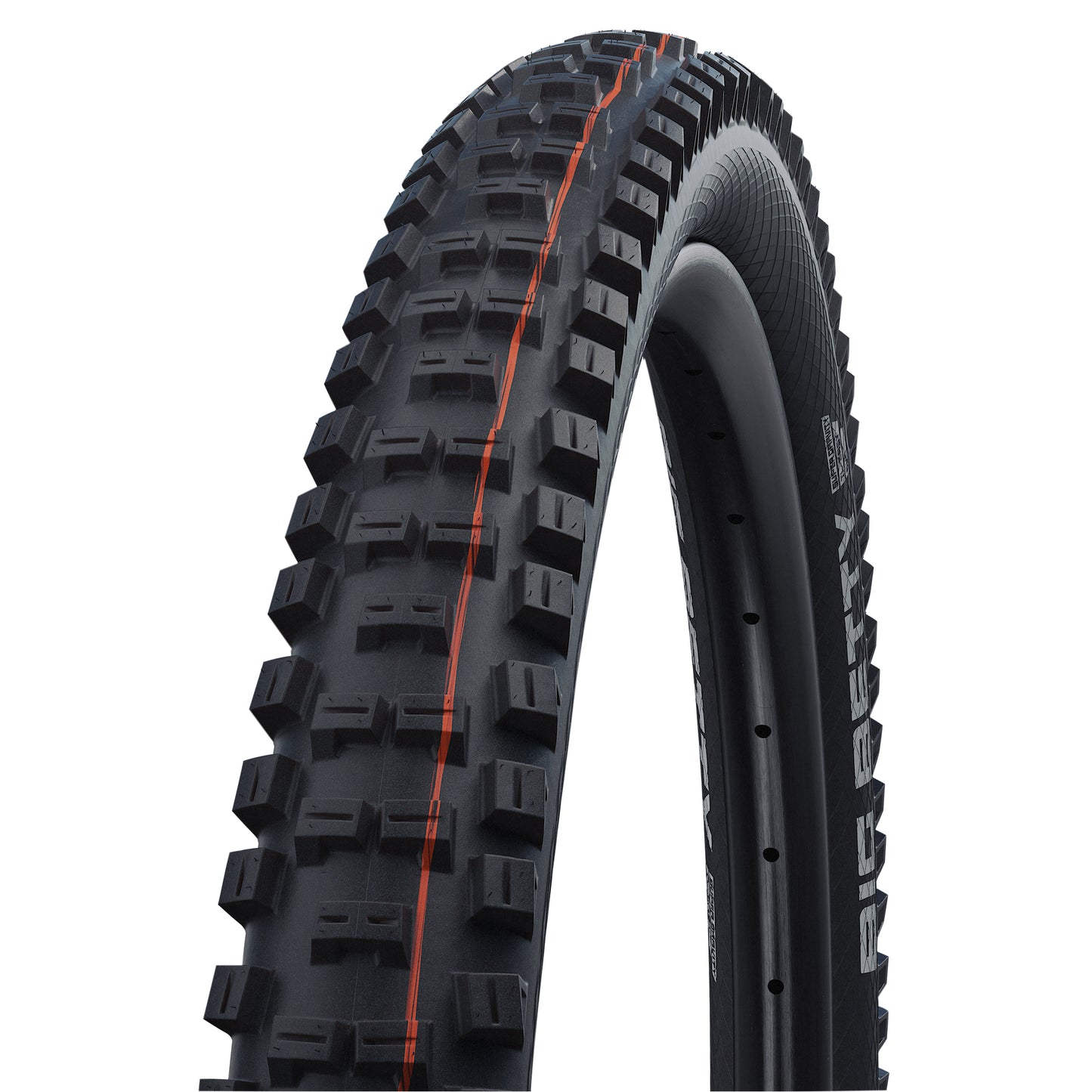 Pneu VTT Gravity - VAE 27.5 X 2.60 Schwalbe Big Betty Addix Super Gravity Enduro Noir TLE Tubeless Ready TS (65-584) (650B) Homologué VAE e50