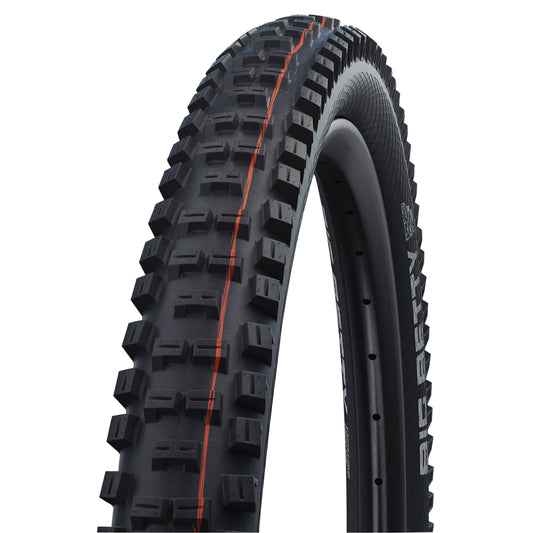 Pneu VTT Gravity - VAE 27.5 X 2.60 Schwalbe Big Betty Addix Super Gravity Enduro Noir TLE Tubeless Ready TS (65-584) (650B) Homologué VAE e50