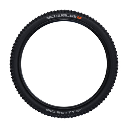 Pneu VTT Gravity - VAE 27.5 X 2.60 Schwalbe Big Betty Addix Super Gravity Enduro Noir TLE Tubeless Ready TS (65-584) (650B) Homologué VAE e50