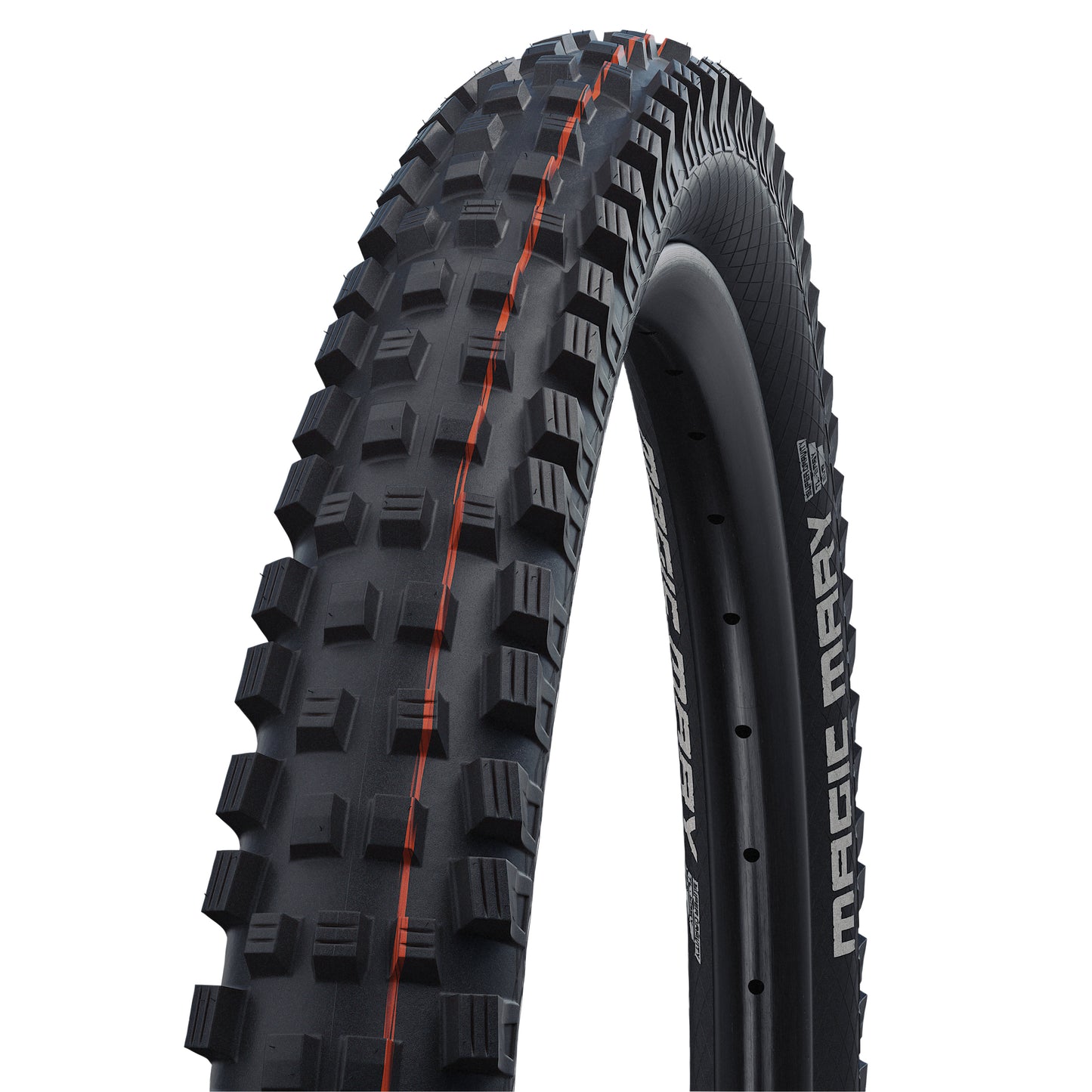 Pneu VTT Gravity 29 X 2.60 Schwalbe Magic Mary Evo Addix Super Trail Soft Noir Tubeless Ready TS (65-622) Compatible VAE