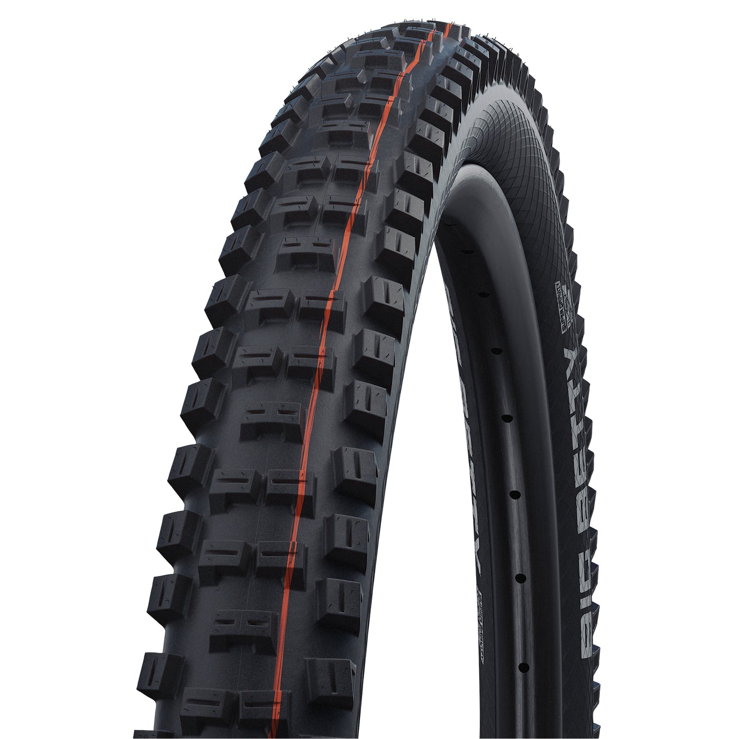 Pneu VTT Gravity - VAE 29 X 2.40 Schwalbe Big Betty Addix Super Gravity Enduro Noir TLE Tubeless Ready TS (62-584) Homologué VAE e50