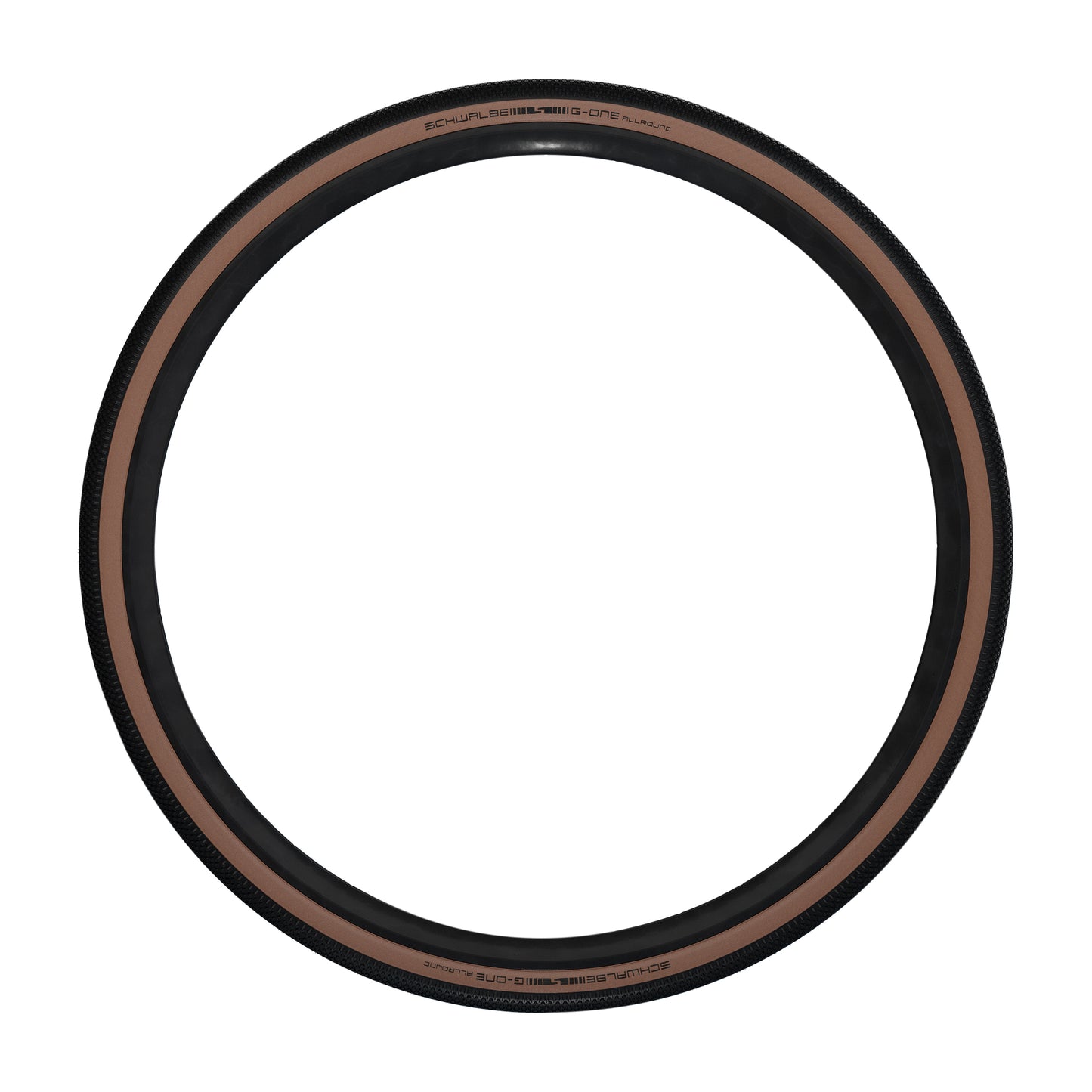 Tire Gravel 700 X 45 Schwalbe G-One Allround Black-Bronze Sidewall RaceGuard Reinforcement Tubeless Ready TS (45-622) E-bike Compatible